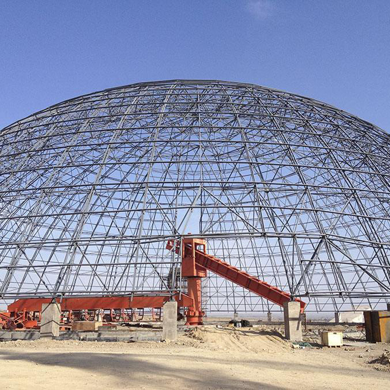在施工前如何保证球型钢结构网架的质量