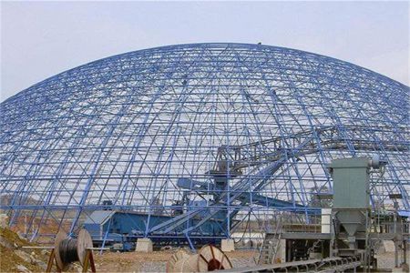 高质量的球型钢结构网架应注意哪些